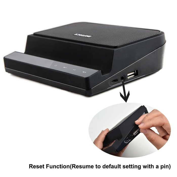 KMASHI Wireless Bluetooth 4.0 Speaker with 3.5mm AUX Port Ultra-portable Touch Screen Operate Powerful Sound Phone... N2