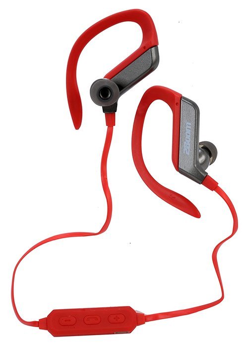 2BOOM Wireless Hands Free Bluetooth Sweat Proof In Ear Buds with Clip Headphone White N5