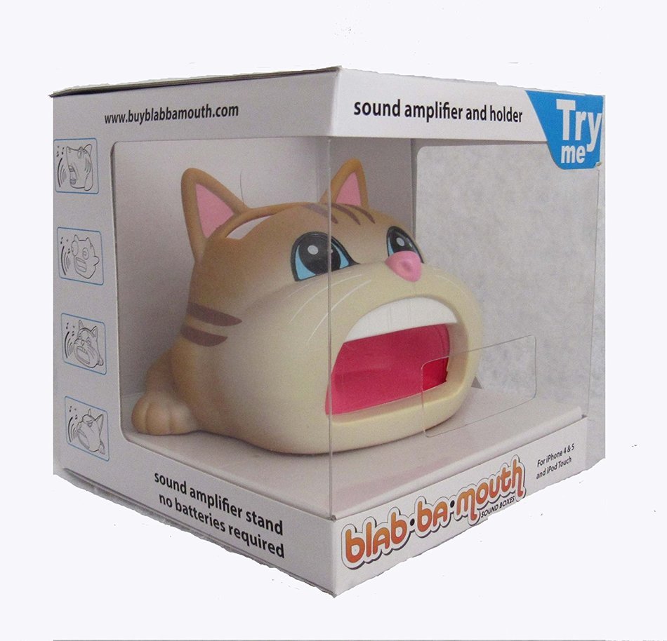 Viatek Blab-Ba-Mouth iPhone & iPod Speaker Sound Amplifier and Holder, Cat N2