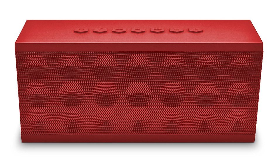 Ematic Portable Bluetooth Speaker and Speakerphone (Red)