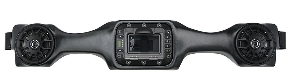SSV Works WP-PNO Honda Pioneer 700 BLUETOOTH 2 Speaker Overhead Stereo System