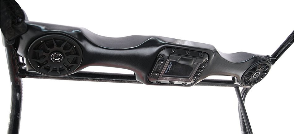 SSV Works WP-PNO Honda Pioneer 700 BLUETOOTH 2 Speaker Overhead Stereo System N2