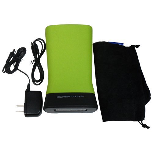 SuperTooth 004118E Disco 2 II Portable Stereo Bluetooth Wireless 16 Watts RMS Speaker - Green N3