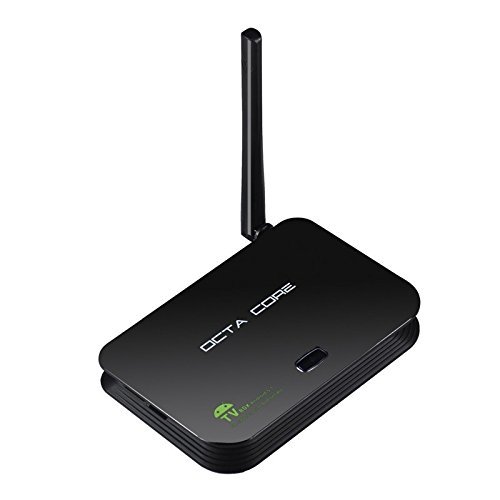 Voxlink 2015 new Android 5.1 2+16GB Mini PC TV Box Octa Core RK3368 WIFI Kodi 4K 3D Player, BLACK