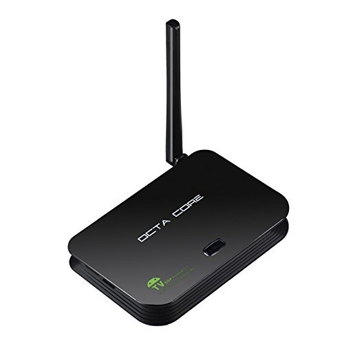 Voxlink 2015 new Android 5.1 2+16GB Mini PC TV Box Octa Core RK3368 WIFI Kodi 4K 3D Player, BLACK N5