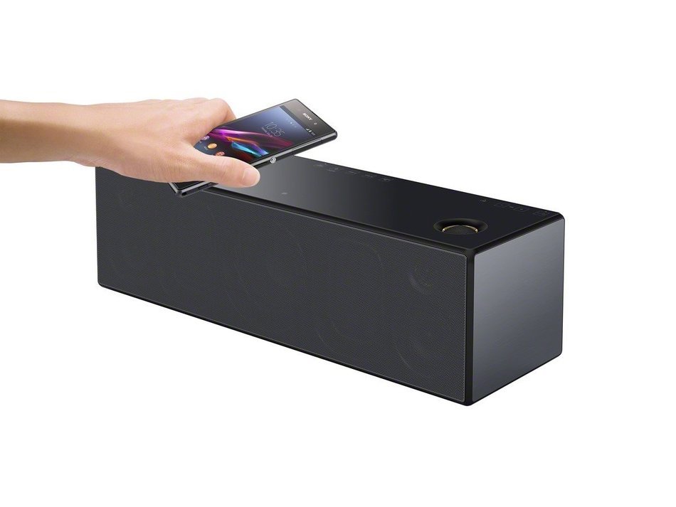 Sony SRSX9 High-Resolution NFC Bluetooth Wi-Fi Speaker System N7