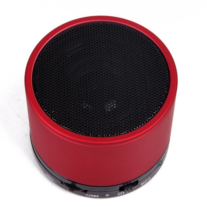 HDE Portable Bluetooth v2.1 Wireless Metal Mini Speaker w/ USB 2.0 Bluetooth Dongle Adapter (Black) N8