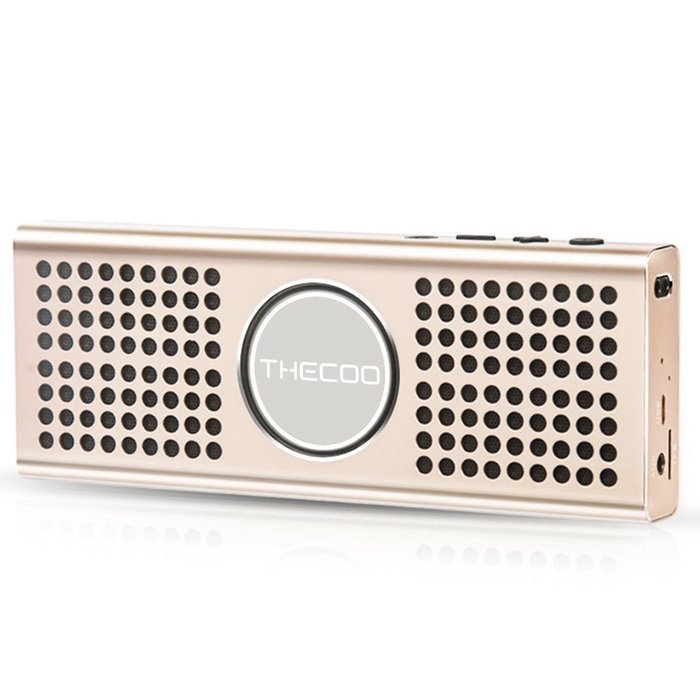 THECOO Hi-Fi Stereo Bluetooth Speaker,Bluetooth 4.0 Portable Wireless Speaker,10W Output Power with Enhanced Bass... N14