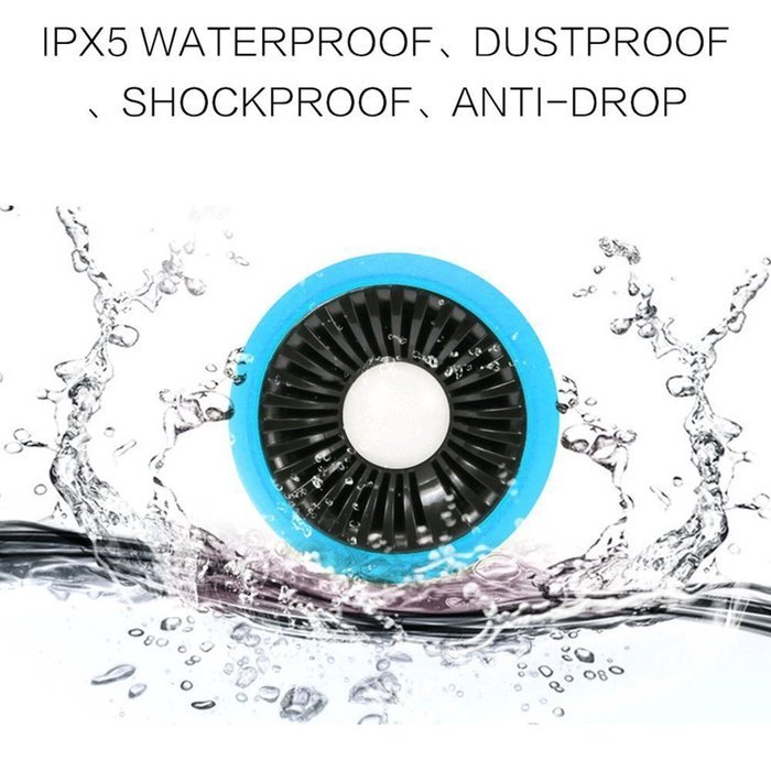 LVL Waterproof Portable Speake for IOS and Android - Blue N3