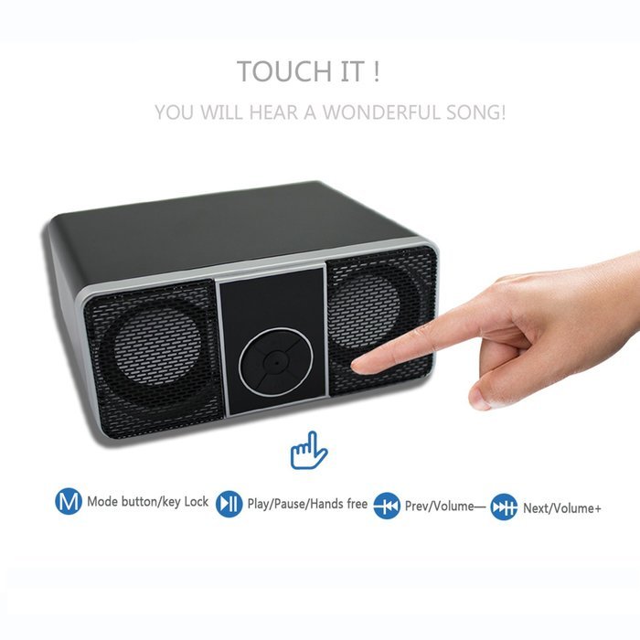 Bluetooth Speakers, Braudel 3 in 1 Portable Wireless Bluetooth Speaker Mini HI-FI Outdoor Indoor Stereo with Built... N15