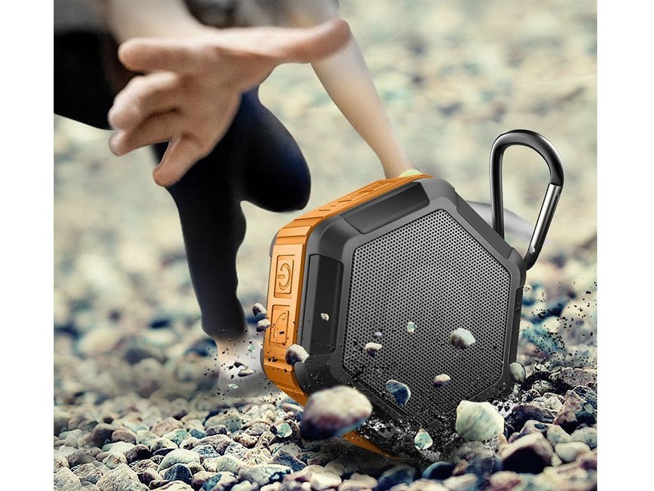Enegg Bluetooth Loudspeakers Portable Waterproof Outdoor MP3 Speakers with Microphone & Hands free Calling for... N2