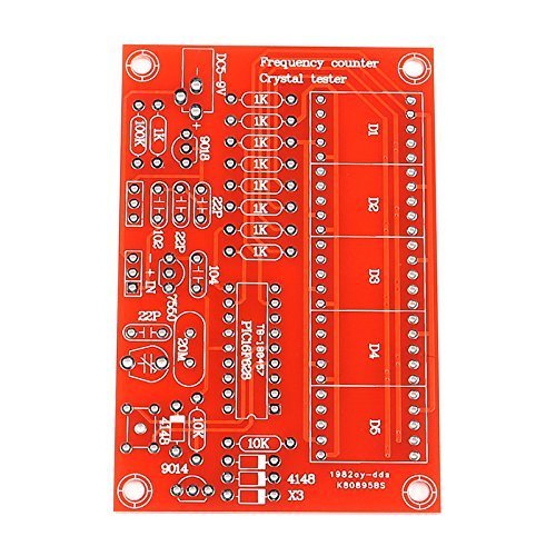 Ecloud ShopUS&reg; DIY Kits 1Hz-50MHz Crystal Oscillator Frequency Counter Meter N2