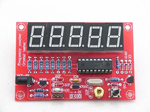 Ecloud ShopUS&reg; DIY Kits 1Hz-50MHz Crystal Oscillator Frequency Counter Meter N3