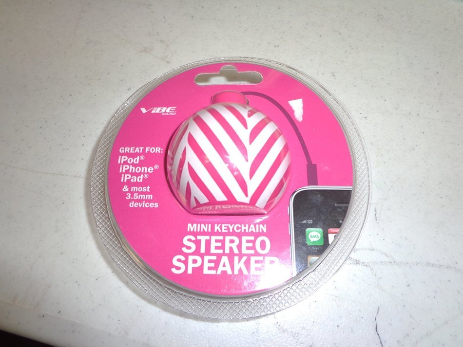 Vibe Mini Keychain Stereo Speaker N2