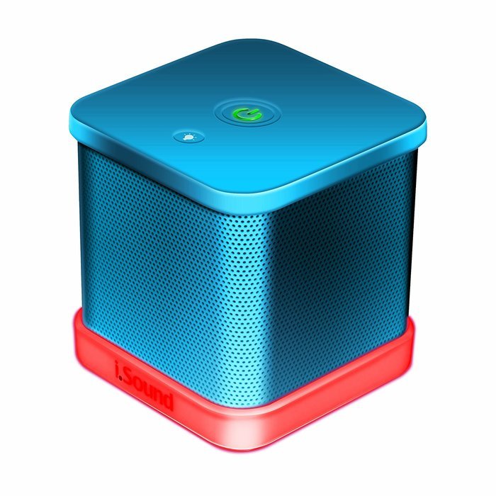 iSound iGlowSound Cube Wired Speaker (blue) N3