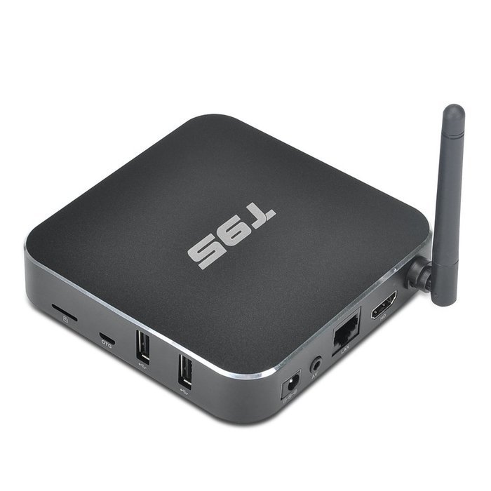 T95 4K Android TV Box - Quad Core CPU, Dual Band Wi-Fi, 8GB ROM, HDMI 2.0, 3D Support, Kodi