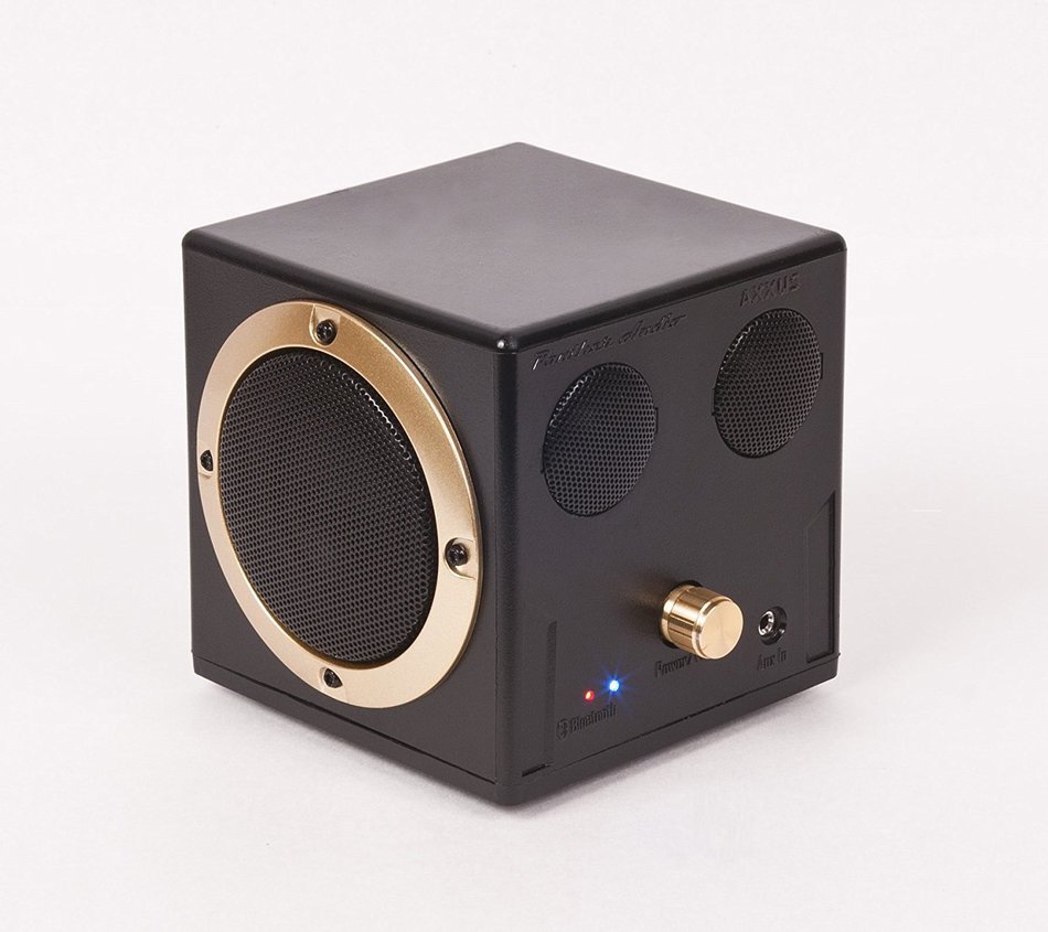 AXXUS Bluetooth Wireless Speaker - (GOLD)