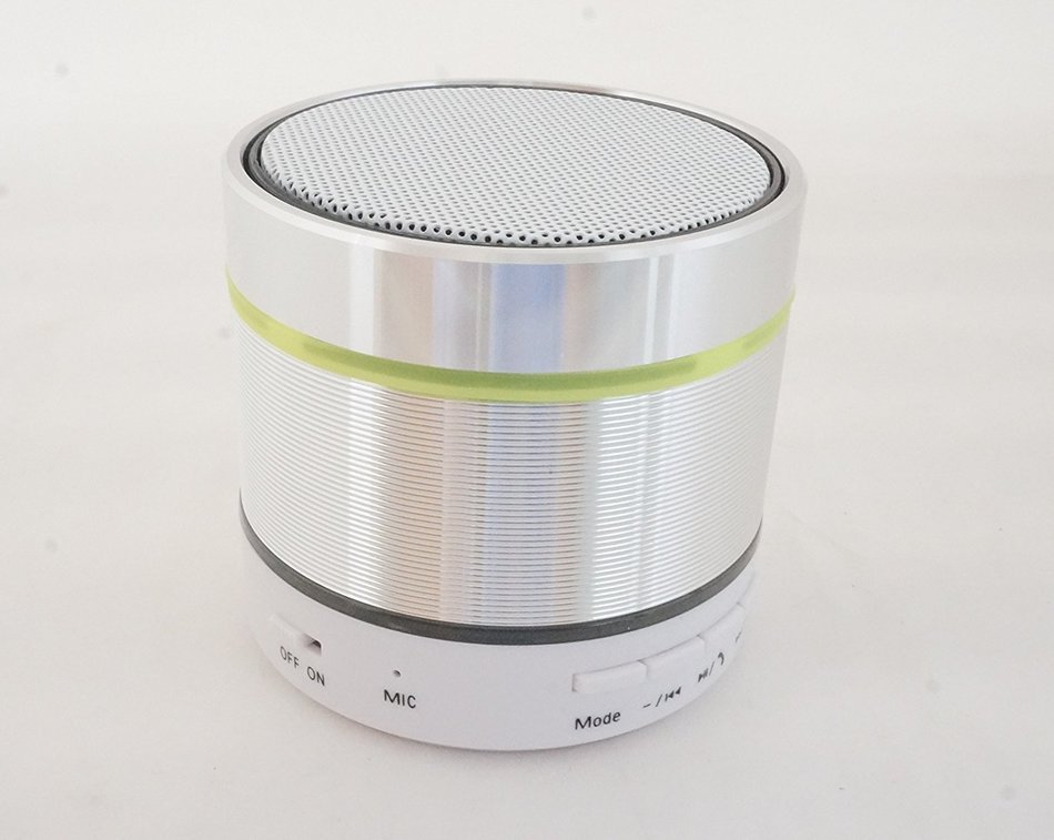 Mini Lightweight Stereo Sound Bluetooth Speakers with Colorful Led Light Rechargeable Battery Build in FM Radio... N2