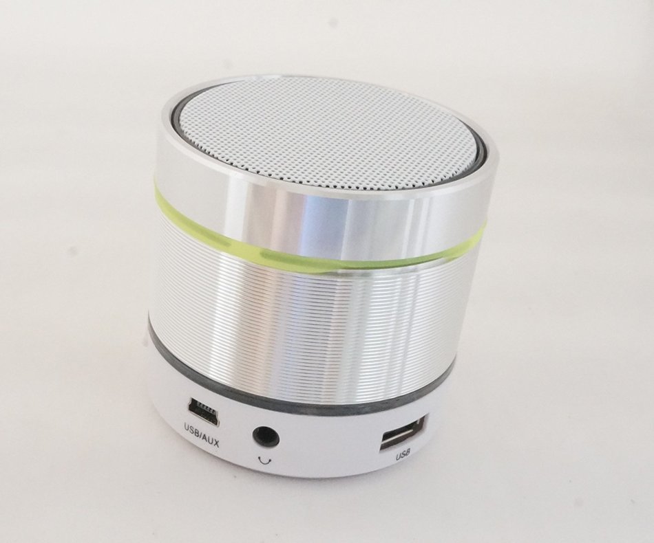 Mini Lightweight Stereo Sound Bluetooth Speakers with Colorful Led Light Rechargeable Battery Build in FM Radio... N3