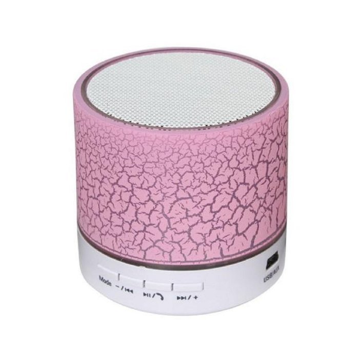 NOMENI Portable Mini Wireless Stereo Bluetooth Speaker For iPhone Tablet PC FM Pink