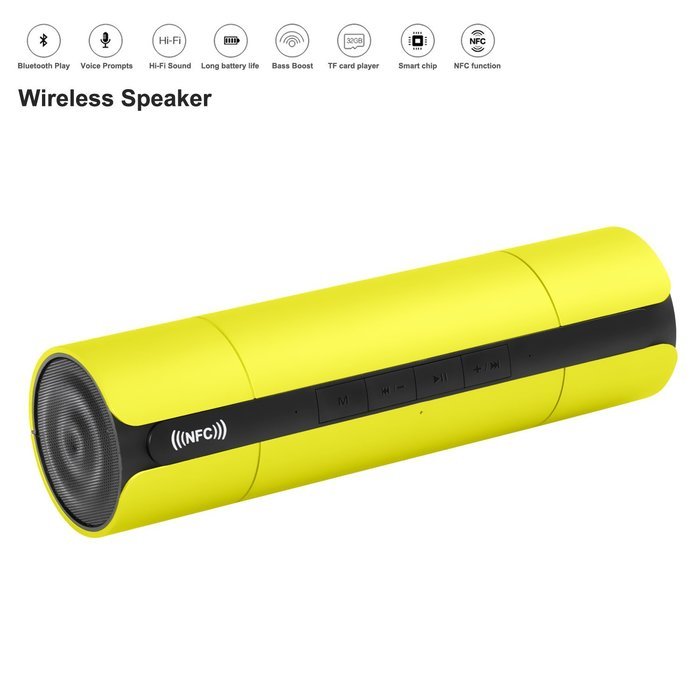 Wireless Bluetooth Speaker, Costech 3D stereo sound microphone tumbler shape portable speakers for Iphone,Ipad... N8