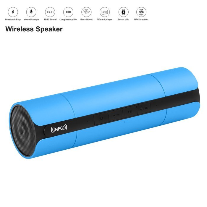 Wireless Bluetooth Speaker, Costech 3D stereo sound microphone tumbler shape portable speakers for Iphone,Ipad... N13