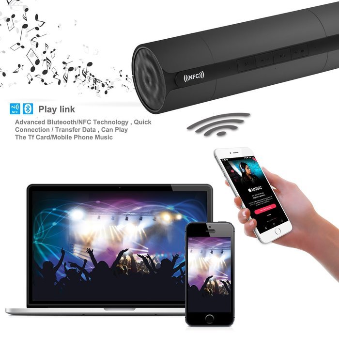 Wireless Bluetooth Speaker, Costech 3D stereo sound microphone tumbler shape portable speakers for Iphone,Ipad... N31