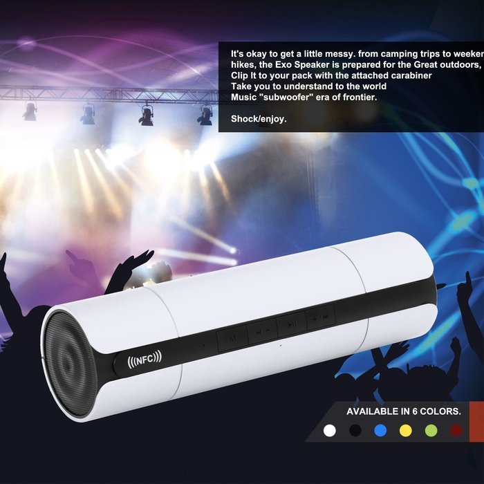 Wireless Bluetooth Speaker, Costech 3D stereo sound microphone tumbler shape portable speakers for Iphone,Ipad... N39