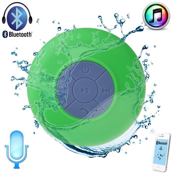 Waterproof Wireless Bluetooth Shower Speaker Handsfree speakerphone - - Compatible with all Bluetooth Devices... N2