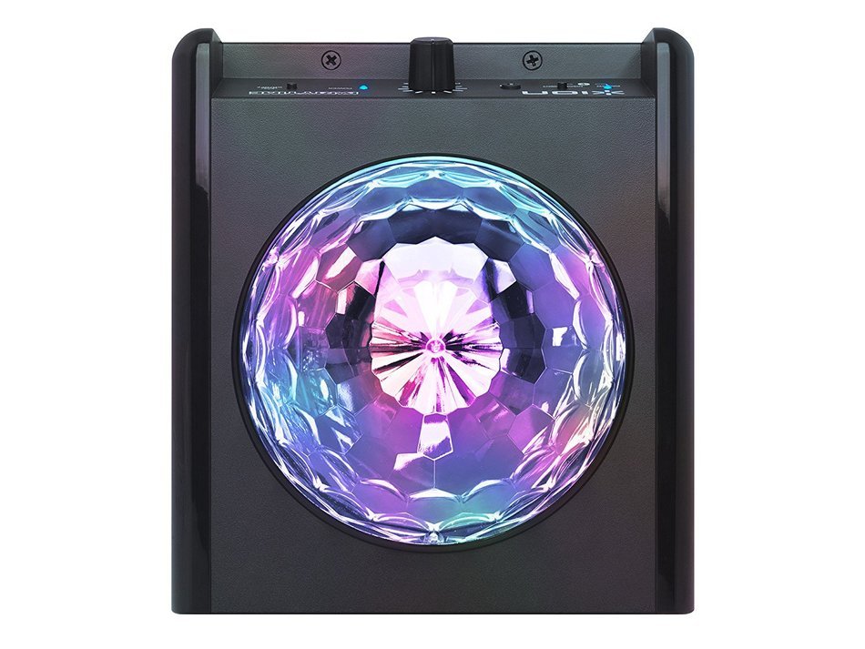 ION Audio Party Time | Portable Bluetooth Speaker System with Built-in Beat-Sync Light Show (8W) N7