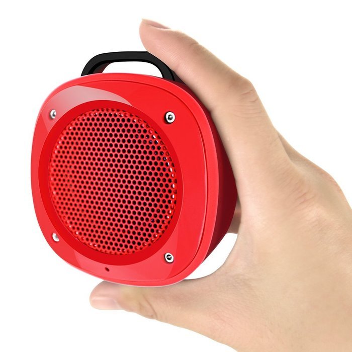 Divoom Airbeat-10 Water Resistant Bluetooth 3.0 Portable Speaker, with Suction Cup for Showers, Bike Mount speaker... N7
