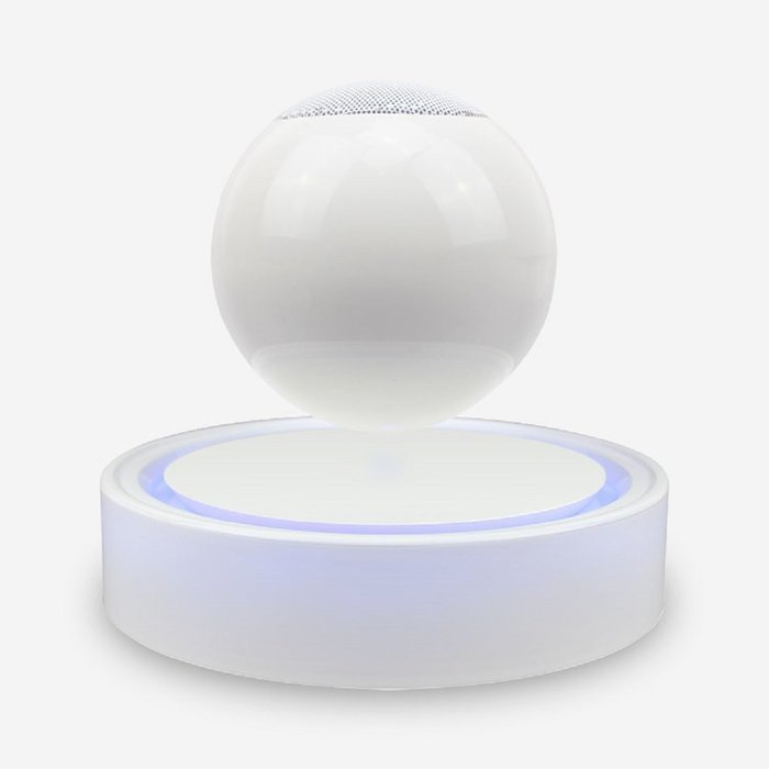 TMCO Le Ball Maglev Wireless Charging Bluetooth Speaker (White) N2
