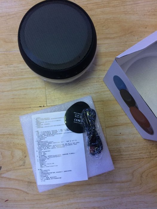 Bluetooth audio transimitter,Portable Bluetooth Speakers,LED 3D Speaker N2