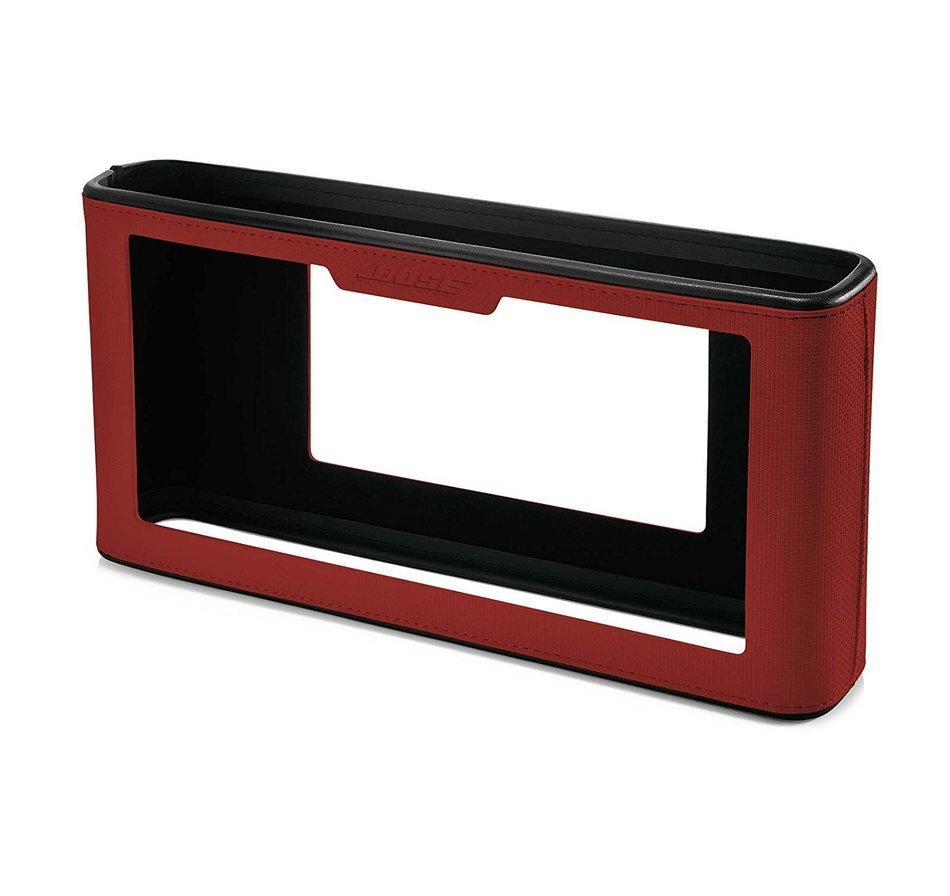 Bose SoundLink III Bluetooth Speaker Bundle w/ Deep Red Soft Cover N2