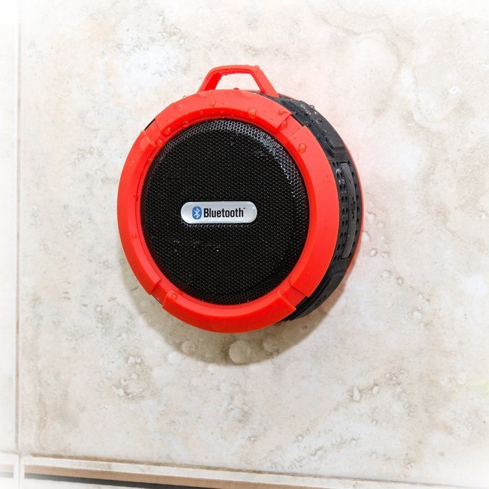 Waterproof Bluetooth Shower Speaker-The Original Wireless Portable Outdoor Rated Best & Loudest by Bolden Design... N7