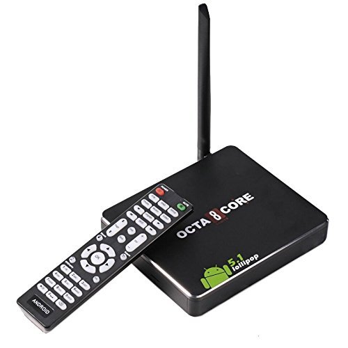 Generic CSA90 Android 5.1 Smart TV Box with Remote Control, CPU: RK3368 Octa-core, RAM: 2GB, ROM: 16GB, Built...