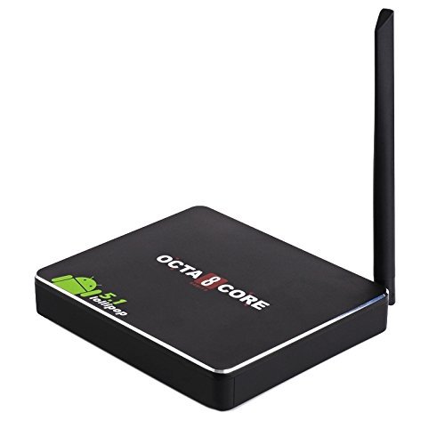 Generic CSA90 Android 5.1 Smart TV Box with Remote Control, CPU: RK3368 Octa-core, RAM: 2GB, ROM: 16GB, Built... N4