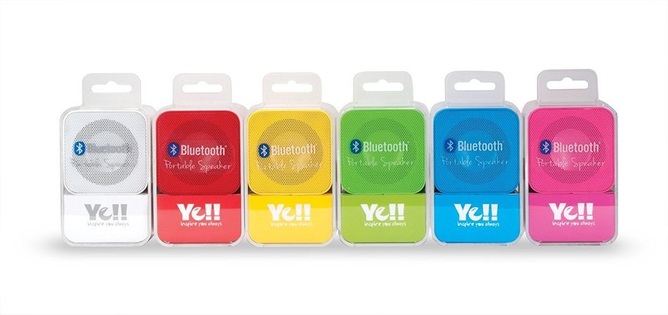 Yell BTS700 Portable Bluetooth Speaker - Green N6