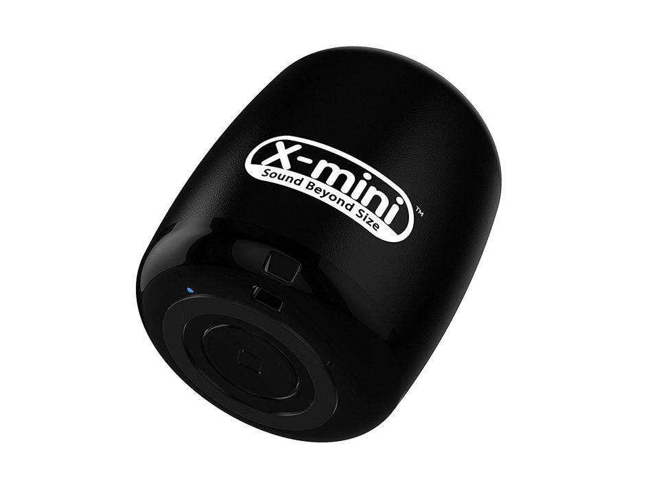 X-Mini CLICK Portable Bluetooth Speaker with Smartphone Shutter Remote - Black