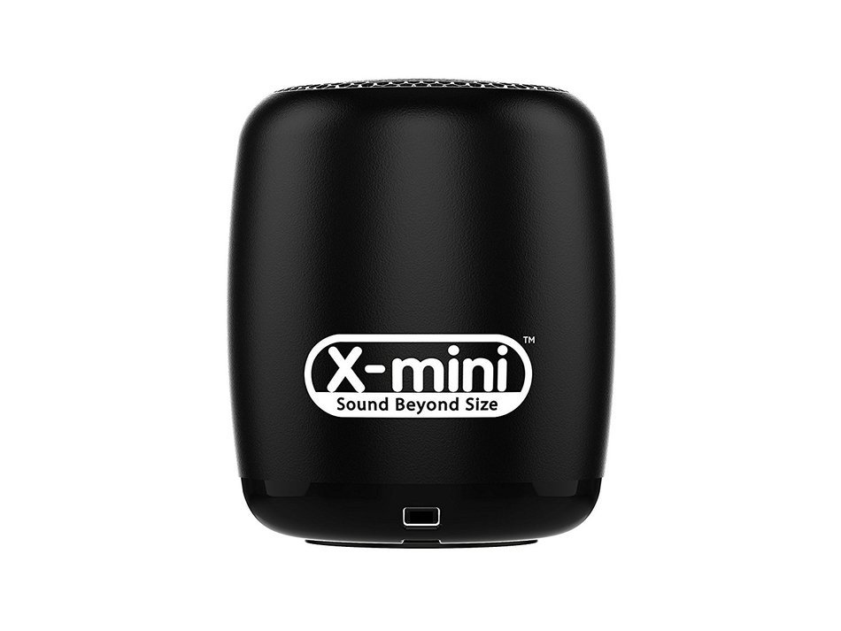 X-Mini CLICK Portable Bluetooth Speaker with Smartphone Shutter Remote - Black N2