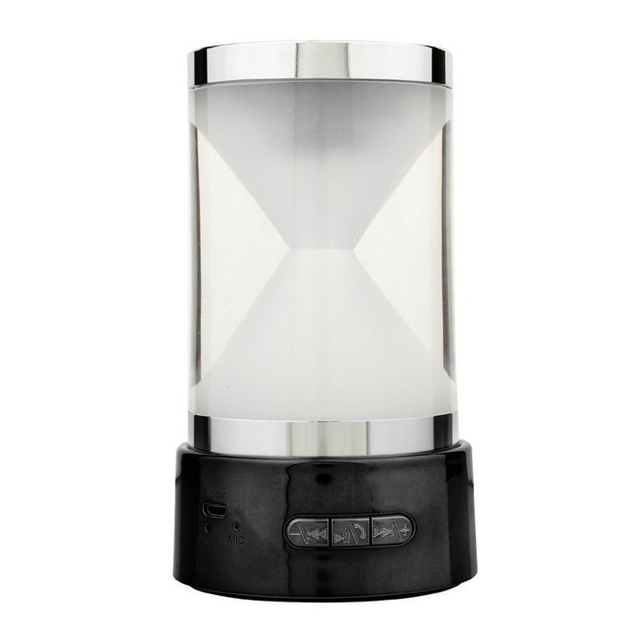 Portable Subwoofer Wireless Hourglass Bluetooth Speaker with Color Changing LED Flashing Light,Outdoor Creative... N10