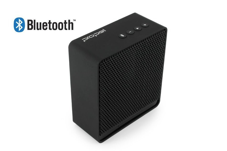 Propel 51068 Music PowerBox Bluetooth Speaker and Built-In 5000mAh Power Bank, Black N2