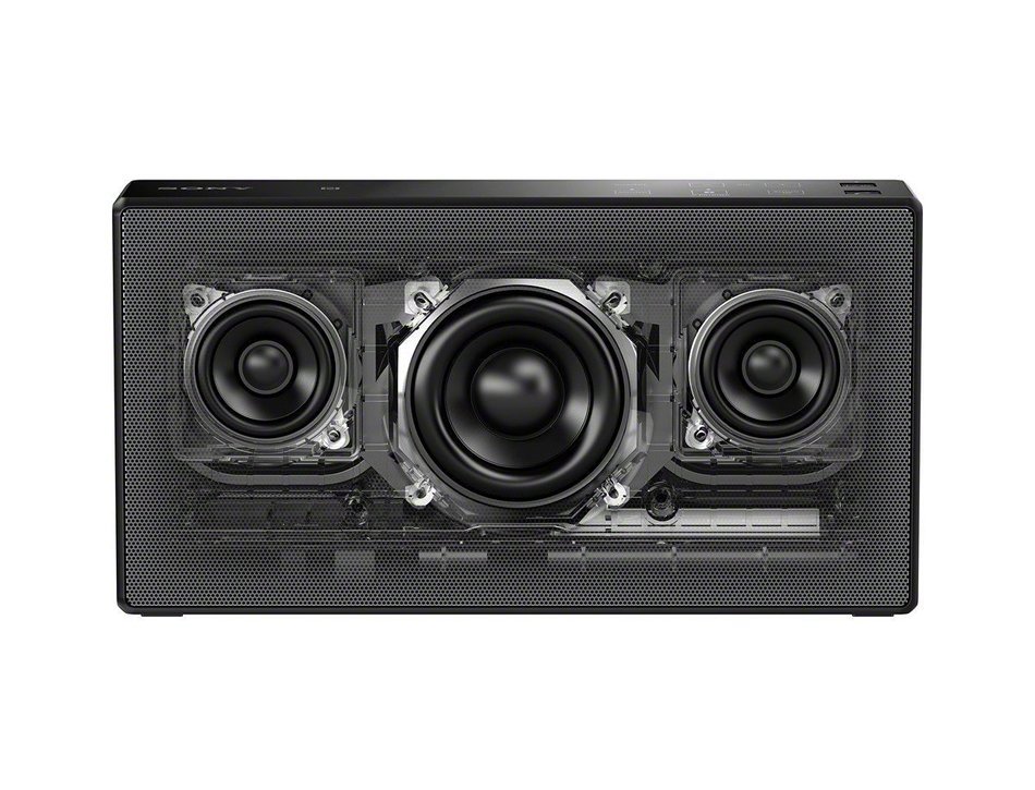 Sony SRS-X55/BLK 30W Powerful Portable Bluetooth Speaker NFC - Black (Certified Refurbished) N5