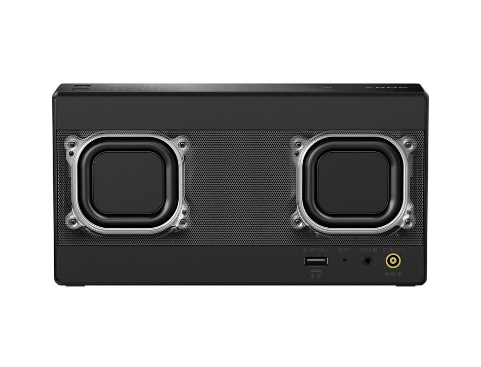Sony SRS-X55/BLK 30W Powerful Portable Bluetooth Speaker NFC - Black (Certified Refurbished) N6