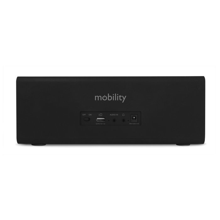 Mobility Portable Bluetooth 3.0 Speaker - Best & Loudest Stereo Wireless Rechargeable Rugged Water-Resistant Indoor... N5