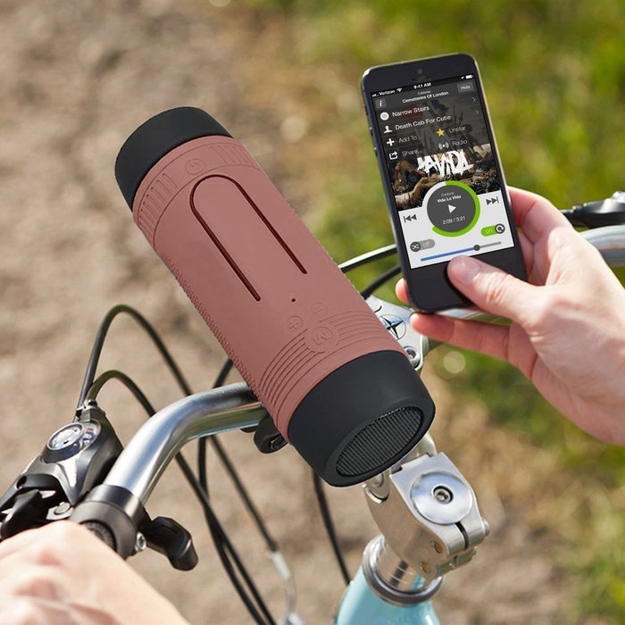 Outdoor Speakers Portable Bluetooth Bicycle Speaker Zealot S1 4000mAh Power Bank Waterproof Speakers with Full... N12