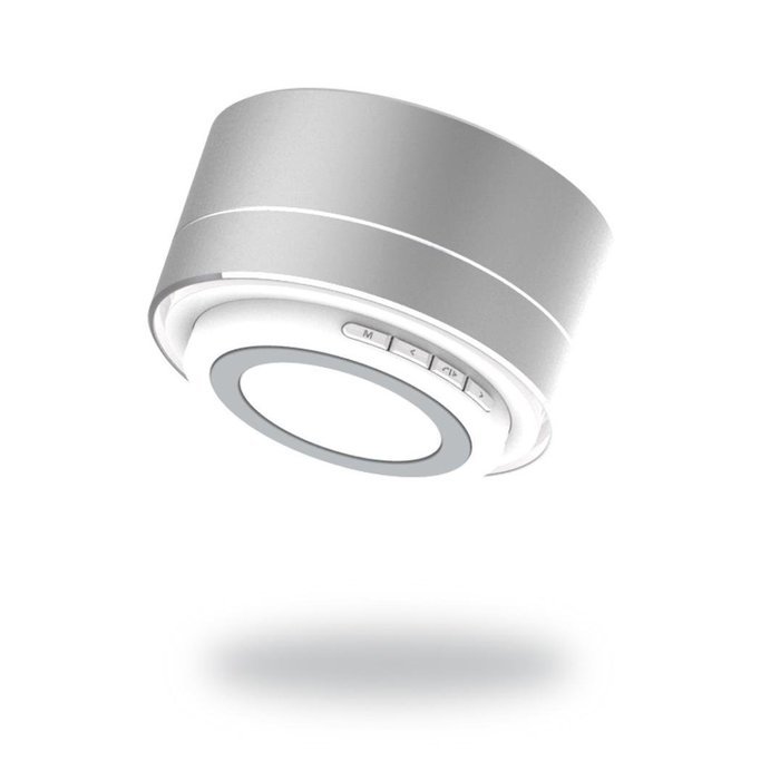 Coolbiz Portable Mini Wireless Waterproof Stereo Bluetooth Speaker For Phone Tablet PC(Silver) N2