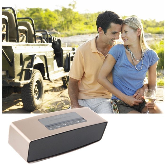 Portable Bluetooth Speaker, Surpass Bose Technology Wireless Speaker with Ultra Bass Subwoofer Sound Effect True... N16