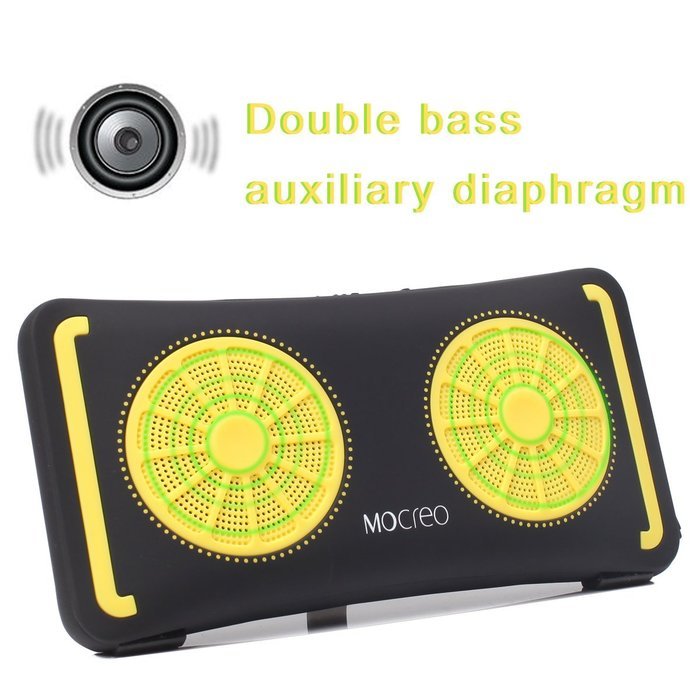 MOCREO Portable Mini Bluetooth Speaker, Wireless Bluetooth Mini Portable Pocket Mosound Lemon Speaker (Yellow+...