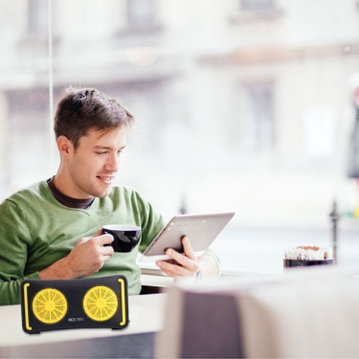 MOCREO Portable Mini Bluetooth Speaker, Wireless Bluetooth Mini Portable Pocket Mosound Lemon Speaker (Yellow+... N5